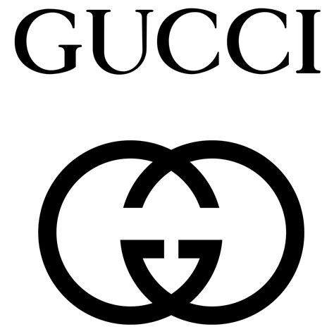 gucci logo black background|Gucci transparent background.